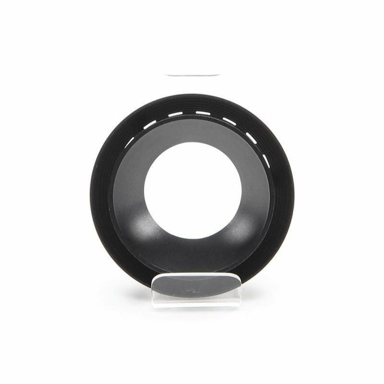 Deko-Light Mechanisches Systemzubehör, Reflektor Ring II Schwarz für Serie Uni, Höhe: 31 mm, Durchmesser: 89 mm