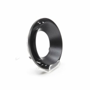 Mechanisches Systemzubehör, Reflektor Ring II Schwarz für Serie Uni II Max, Höhe: 35 mm, Durchmesser