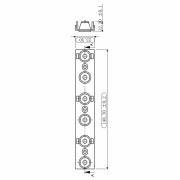 Mechanisches Systemzubehör, Reflektor für Leuchte Ain, Alnitak 12°, Tiefe: 148.7 mm, Breite: 12.3 mm