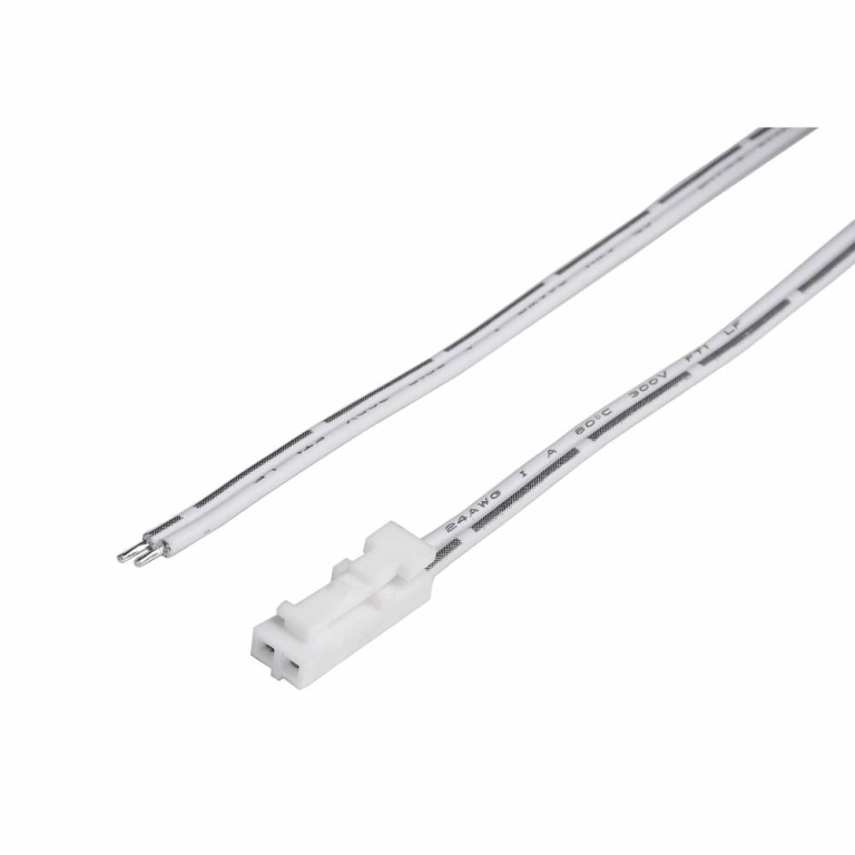 Deko-Light Elektrisches Montagezubehör, MINI-AMP Anschlusskabel (Stecker) 100cm, 12V/24V, max. 3A, IP20, Tiefe: