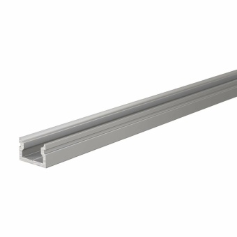 Deko-Light Profil, U-Profil flach AU-01-05, 5 - 5,7 mm LED Stripes, Aluminium, Silber, Eloxiert, Tiefe: 1000 mm