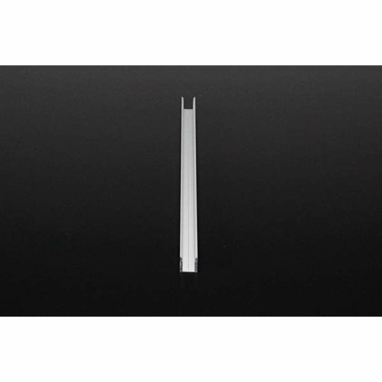 Deko-Light Profil, U-Profil hoch AU-02-08, 8 - 9,3 mm LED Stripes, Aluminium, Silber, Eloxiert, Tiefe: 2000 mm,