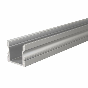 Deko-Light Profil, U-Profil hoch AU-02-08, 8 - 9,3 mm LED Stripes, Aluminium, Silber, Eloxiert, Tiefe: 2000 mm,