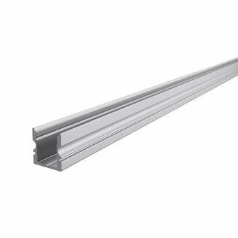 Deko-Light Profil, U-Profil hoch AU-02-08, 8 - 9,3 mm LED Stripes, Aluminium, Silber, Eloxiert, Tiefe: 3000 mm,