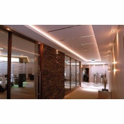 Profil, U-Profil hoch AU-02-08, 8 - 9,3 mm LED Stripes, Aluminium, Silber, Eloxiert, Tiefe: 3000 mm,