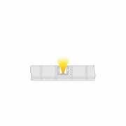 Profil, U-Profil hoch AU-02-10, 10 - 11,3 mm LED Stripes, Aluminium, Silber, Eloxiert, Tiefe: 1000 m