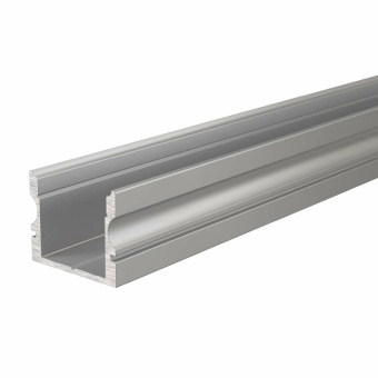 Deko-Light Profil, U-Profil hoch AU-02-12, 12 - 13,3 mm LED Stripes, Aluminium, Silber, Eloxiert, Tiefe: 1000 m