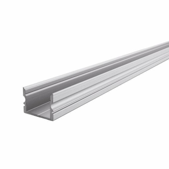 Deko-Light Profil, U-Profil hoch AU-02-15, 15 - 16,3 mm LED Stripes, Aluminium, Silber, Eloxiert, Tiefe: 3000 m