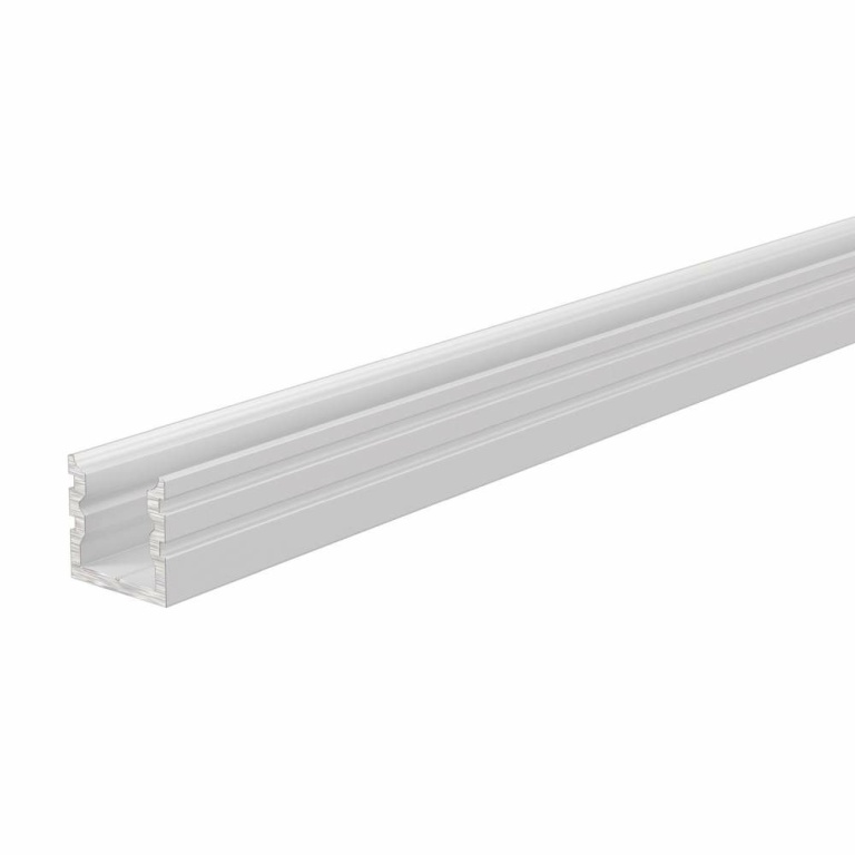 Deko-Light Profil, U-Profil hoch AU-02-05, 5 - 5,7 mm LED Stripes, Aluminium, Weiß, Tiefe: 2000 mm, Breite: 9 m