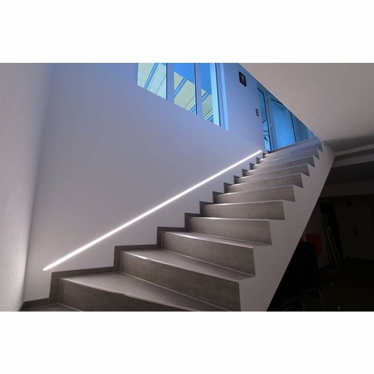 Deko-Light Profil, T-Profil hoch ET-02-08, 8 - 9,3 mm LED Stripes, Aluminium, Schwarz, Eloxiert, Tiefe: 2000 mm