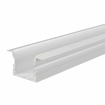 Deko-Light Profil, T-Profil hoch ET-02-12, 12 - 13,3 mm LED Stripes, Aluminium, Weiß, Tiefe: 2000 mm, Breite: 2