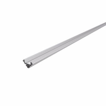 Deko-Light Profil, Eck-Profil EV-04-12, 12 - 13,3 mm LED Stripes, Aluminium, Silber, Eloxiert, Tiefe: 3000 mm,