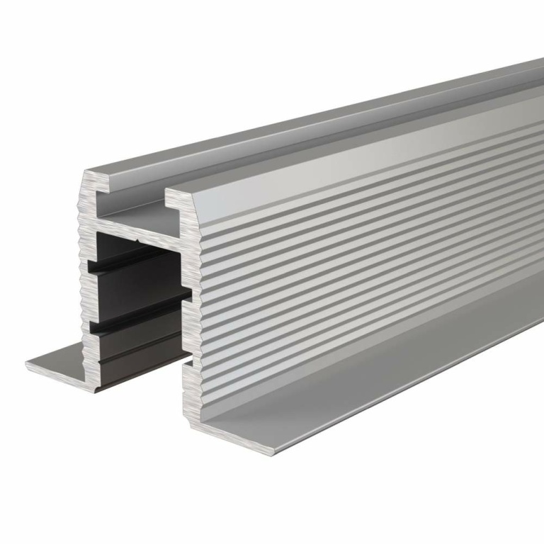 Deko-Light Profil, Trockenbau-Profil, Wand-Decke ET-03-10, 12mm LED Stripes, Aluminium, Silber, Eloxiert, Tiefe