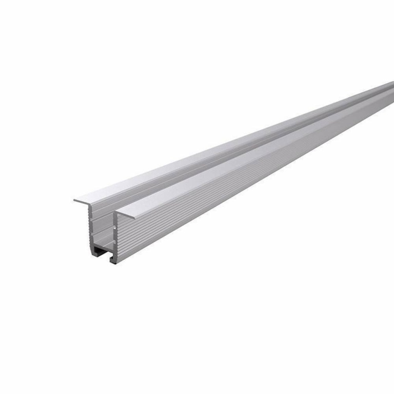 Deko-Light Profil, Trockenbau-Profil, Wand-Decke ET-03-10, 12mm LED Stripes, Aluminium, Silber, Eloxiert, Tiefe