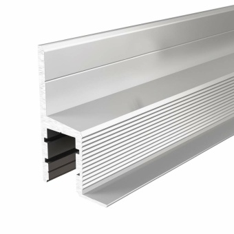 Deko-Light Profil, Trockenbau-Profil, Deckenvoute EL-03-10, 12mm LED Stripes, Aluminium, Weiß, Tiefe: 2500 mm,