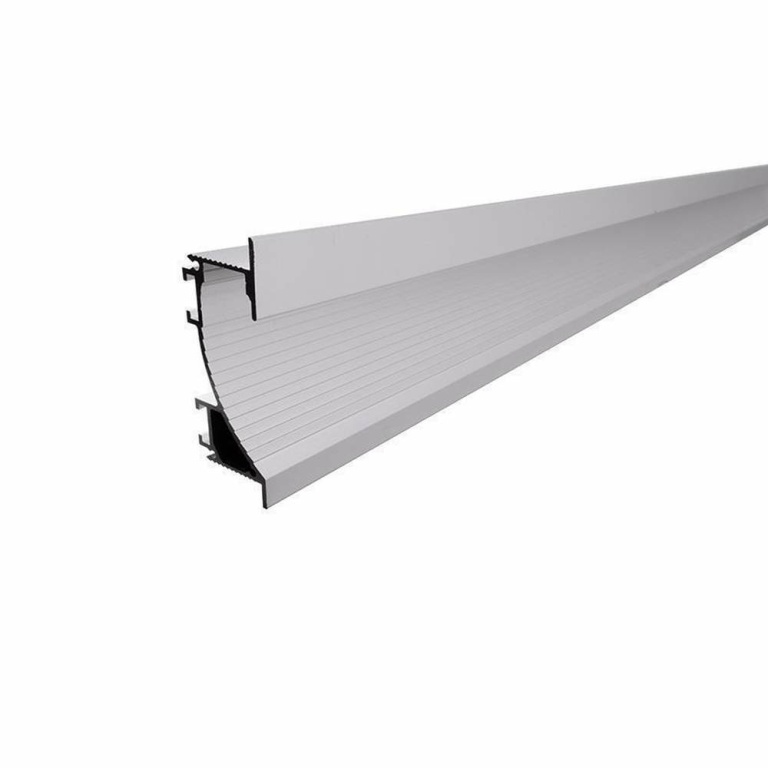 Deko-Light Profil, Trockenbau-Profil, Wandvoute EL-02-12, 14mm LED Stripes, Aluminium, Silber, Eloxiert, Tiefe: