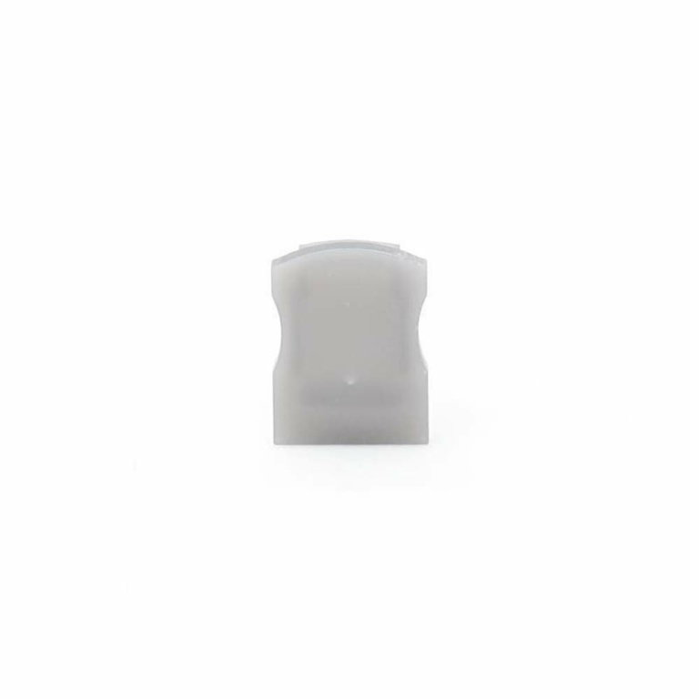 Deko-Light Profil Endkappe, Endkappe F-AU-03-12 Set 2 Stk, Kunststoff, Grau, Tiefe: 25.7 mm, Breite: 18 mm