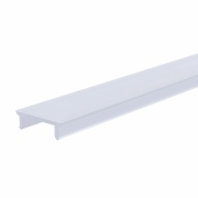 Deko-Light, Profil Abdeckung, Abdeckung P-01-10, Kunststoff, Satiniert 40% Transmission, Tiefe: 1000