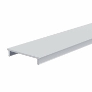 Deko-Light, Profil Abdeckung, Abdeckung P-01-20, Kunststoff, Satiniert 40% Transmission, Tiefe: 1000