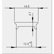 Deko-Light, Profil Abdeckung, Abdeckung P-02-10 begehbar, Polycarbonat, Weiß, Satiniert 40% Transmis