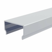 Deko-Light, Profil Abdeckung, Abdeckung H-01-20, Kunststoff, Satiniert 40% Transmission, Tiefe: 2000