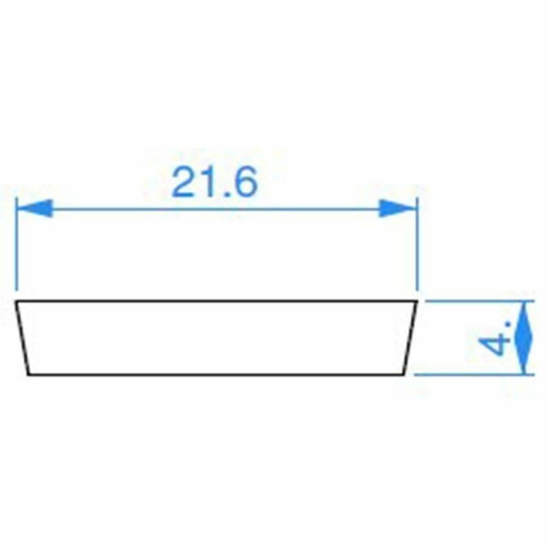 Deko-Light Deko-Light, Profil Abdeckung, Abdeckung I-03-15, Kunststoff, Satiniert 40% Transmission, Tiefe: 1000