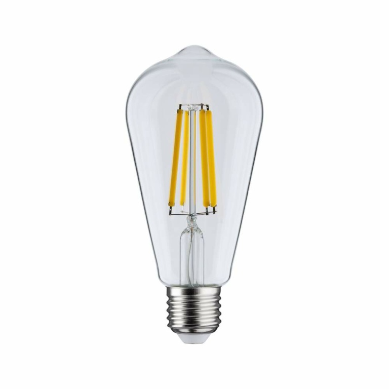 Paulmann Eco-Line Filament 230V LED Kolben ST64 E27   840lm 4W 3000K  Klar