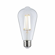 Eco-Line Filament 230V LED Kolben ST64 E27   840lm 4W 3000K  Klar