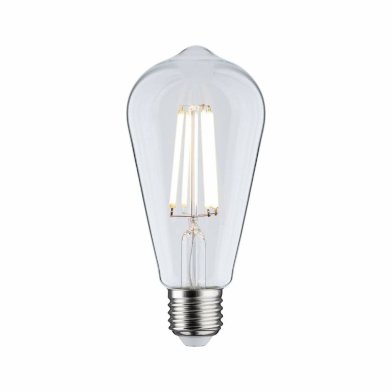 Paulmann Eco-Line Filament 230V LED Kolben ST64 E27   840lm 4W 4000K  Klar