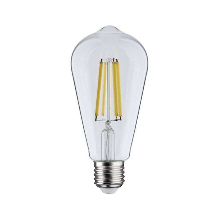 Paulmann Eco-Line Filament 230V LED Kolben ST64 E27   840lm 4W 4000K  Klar