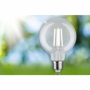 Eco-Line Filament 230V LED Globe G95 E27  840lm 4W 4000K  Klar