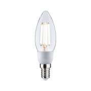 Eco-Line Filament 230V LED Kerze E14   525lm 2,5W 4000K  Klar