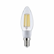 Eco-Line Filament 230V LED Kerze E14   525lm 2,5W 4000K  Klar