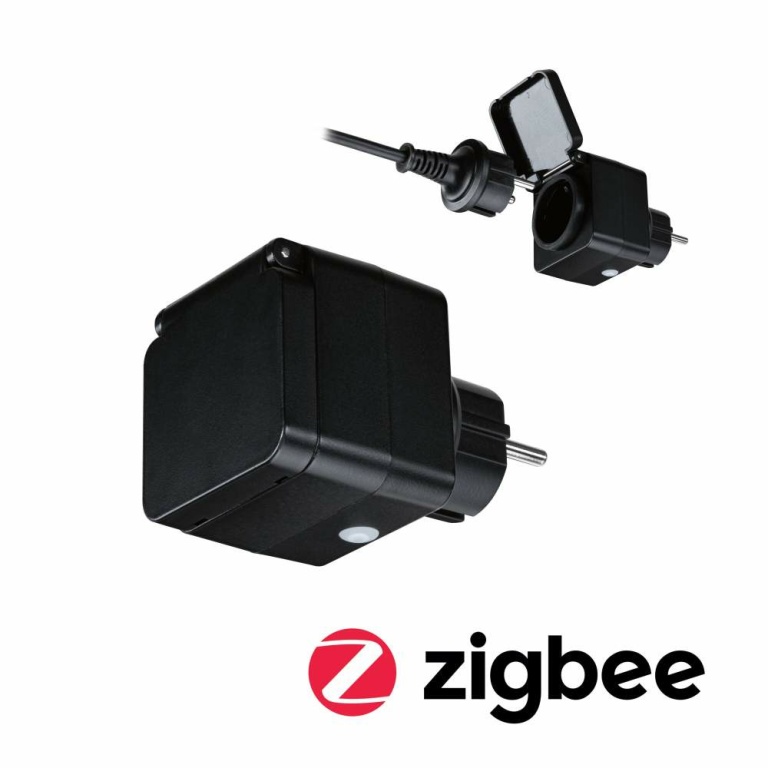 Paulmann Zwischenstecker Smart Plug Outdoor IP44 Schwarz