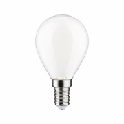 Classic White LED Tropfen E14  470lm 4,5W 2700K dimmbar Opal