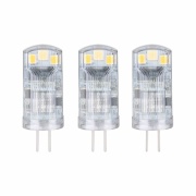 Standard 12V LED Stiftsockel G4 3er-Pack  3x200lm 3x1,8W 2700K  Klar