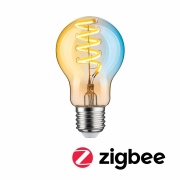 Filament 230V Smart Home Zigbee 3.0 LED Birne E27  600lm 7,5W Tunable White dimmbar Gold