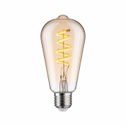 Filament 230V Smart Home Zigbee 3.0 LED Kolben ST64 E27  600lm 7,5W Tunable White dimmbar Gold