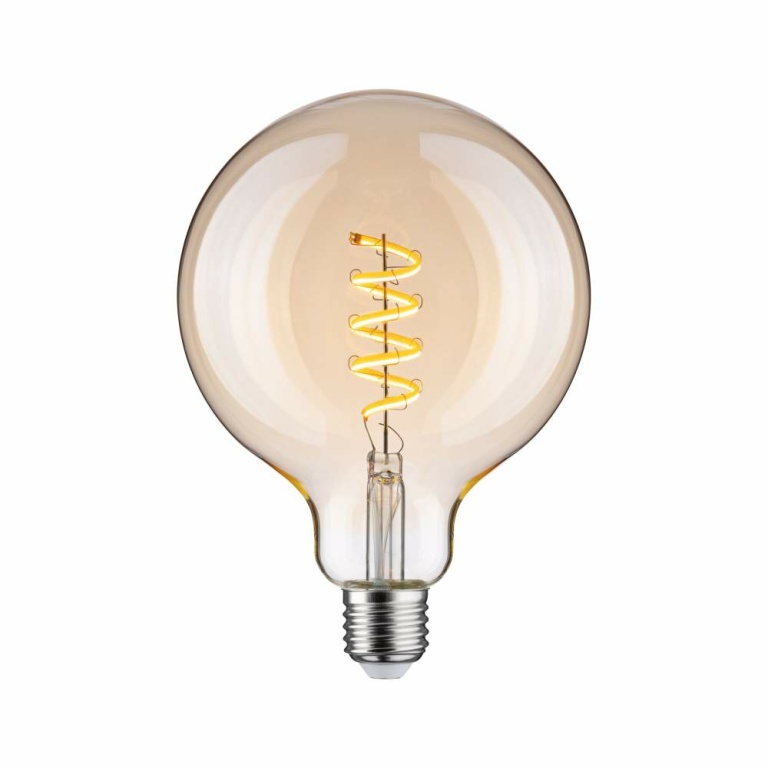 Paulmann Filament 230V Smart Home Zigbee 3.0 LED Globe G125 E27  600lm 7,5W Tunable White dimmbar Gold