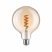 Filament 230V Smart Home Zigbee 3.0 LED Globe G125 E27  470lm 6,3W RGBW+ dimmbar Gold