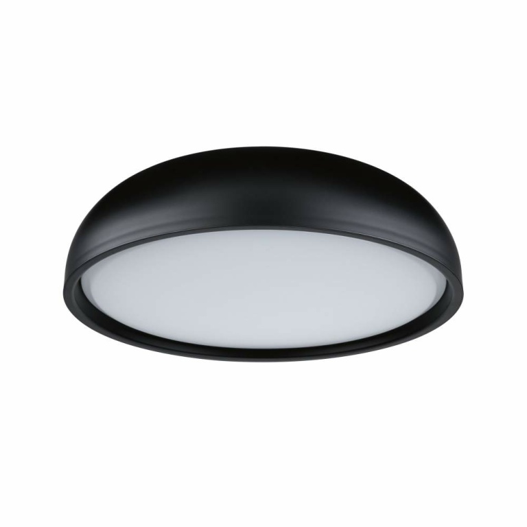 Paulmann Selection Bathroom LED Deckenleuchte Oka IP44  White Switch 950lm 230V 24W  Schwarz matt