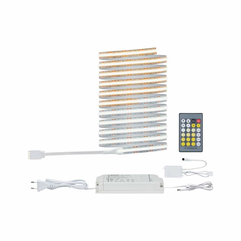 Paulmann MaxLED 1000 LED Strip Full-Line COB Basisset  3m   25,5W 1200lm/m 673LEDs/m Tunable White 50VA