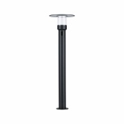 LED Pollerleuchte Sienna Bewegungsmelder mit Hochfrequenz-Sensor seewasserresistent IP44  780mm 3000K 9W 400lm 230V  Anthrazit  Aluminium