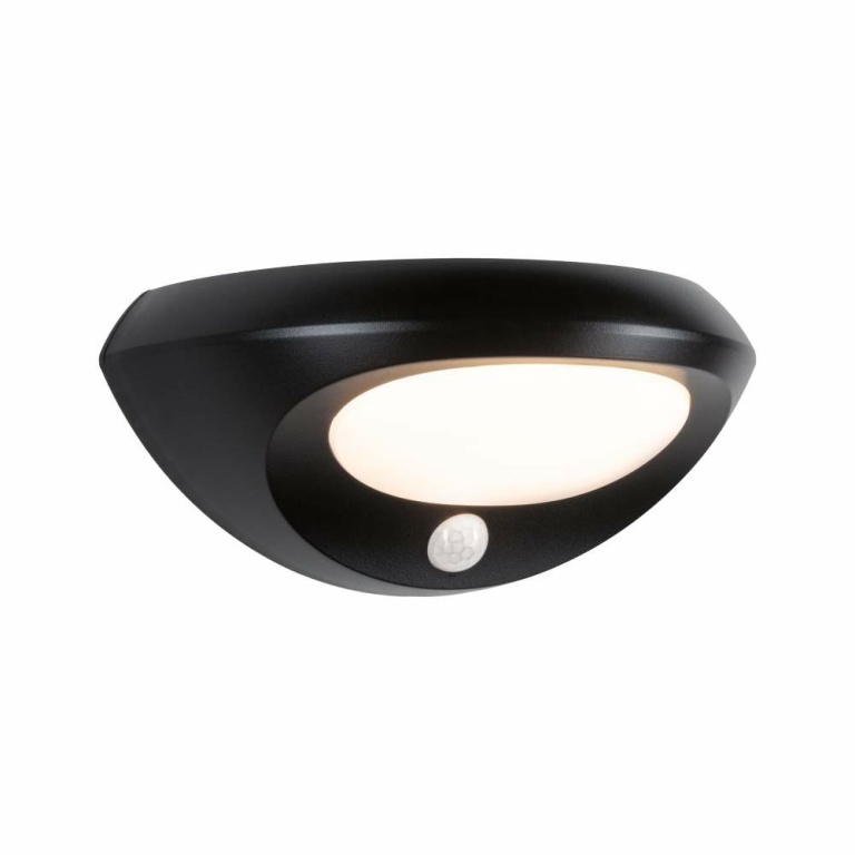 Paulmann Solar LED Außenwandleuchte Sorova Bewegungsmelder  IP44  230x125mm 3000K 3,5W 220lm   Anthrazit Kunststoff