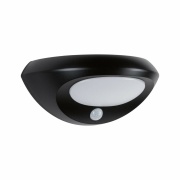 Solar LED Außenwandleuchte Sorova Bewegungsmelder  IP44  230x125mm 3000K 3,5W 220lm   Anthrazit Kunststoff