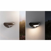 Solar LED Außenwandleuchte Sorova Bewegungsmelder  IP44  230x125mm 3000K 3,5W 220lm   Anthrazit Kunststoff