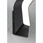 LED Außenwandleuchte Merano Bewegungsmelder mit Hochfrequenz-Sensor  IP44  90x328mm 3000K 14W 950lm 230V  Anthrazit Aluminium