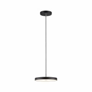 LED Pendelleuchte 3-Step-Dim Hildor 22W Schwarz matt höhenverstellbares Textilkabel