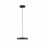 LED Pendelleuchte 3-Step-Dim Hildor 22W Schwarz matt höhenverstellbares Textilkabel