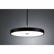 LED Pendelleuchte 3-Step-Dim Hildor 22W Schwarz matt höhenverstellbares Textilkabel